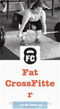 Mobile Screenshot of fatcrossfitter.com